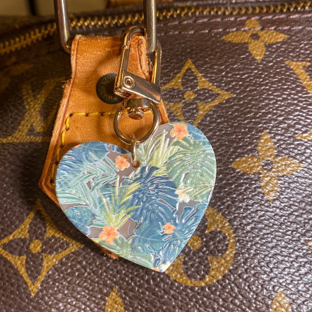 Bag / Purse Heart Charm - #135